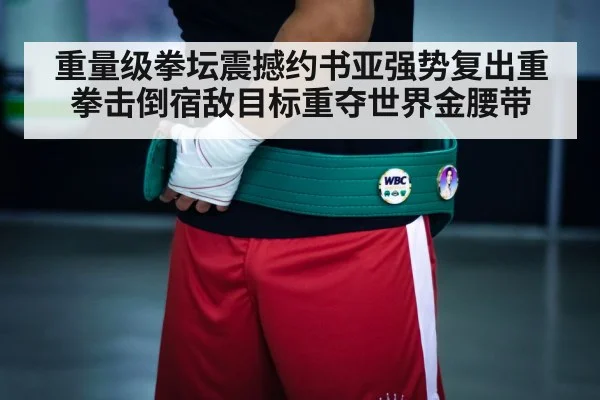 boxing championship belt